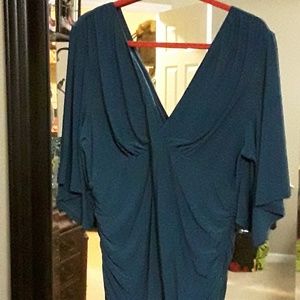 Kiyonna deep v neck top